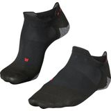 FALKE - RU5 Race Invisible - Hardloopsokken - Zwart - Ultraleichte Padding - Ademend