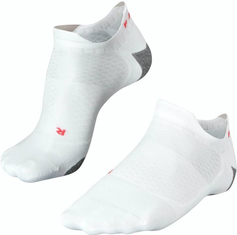 Falke RU5 Race Invisible Laufsocken Damen - Weiß, Grau, Größe 35-36