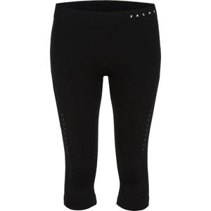 Falke - Impulse - Capri Broek - Zwart - 94% Polyamide, 6% Elastaan