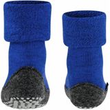 FALKE Cosyshoe K HP wol noppen op de zool, 1 paar pantoffelsokken uniseks kinderen (1 stuk), Blauw (Kobalt Blue 6054)