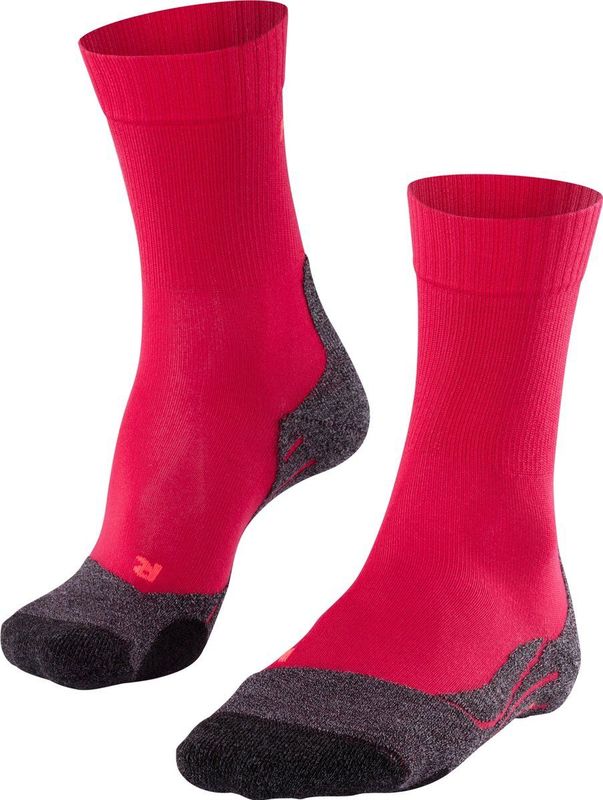 FALKE TK2 Cool Sportsokken - Rood - Functioneel Garen - Medium Padding