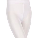 FALKE Romantic Dot dun gedessineerd materiaal 30 DEN panty kinderen wit - maat 110-116