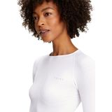 FALKE dames lange mouw shirt Warm - thermoshirt - wit (white)