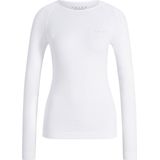 FALKE dames lange mouw shirt Warm - thermoshirt - wit (white)