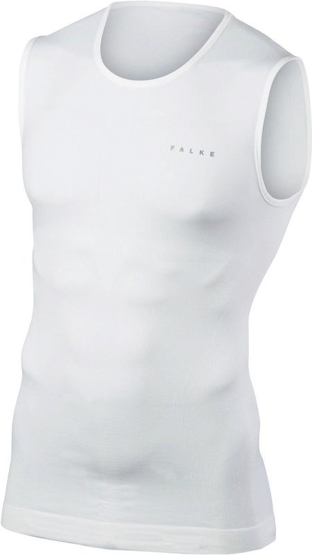 FALKE heren singlet Warm - thermoshirt - wit (white) - Maat: S