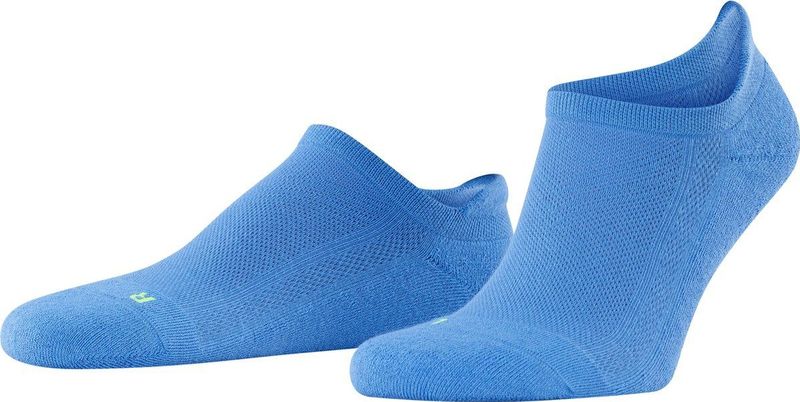 FALKE Cool Kick anatomische pluche zool functioneel garen sneakersokken unisex blauw - Maat 37-38