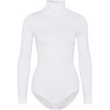 FALKE - Rich Cotton - Katoen Body - Wit - Lange Mouwen