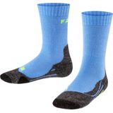 FALKE TK2 Wandelsokken - Blauw - Merinowol - Medium Padding
