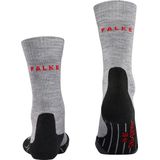 FALKE TK2 - Wandelsokken - Grijs - Medium Padding - Merinowol