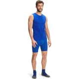 FALKE heren singlet Warm - thermoshirt - blauw (yve) - Maat: S