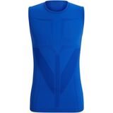 FALKE heren singlet Warm - thermoshirt - blauw (yve) - Maat: S