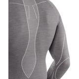 FALKE Wool Tech Longsleeved Shirt Heren 33411 - Grijs 3757 grey-heather Heren