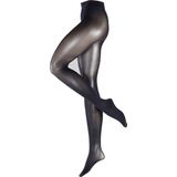 FALKE - Matt Deluxe - Panty - Blauw - 30 DEN, Transparant, Maat XL