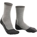 FALKE - TK2 Explore - Wandelsokken - Grijs Light Grey - Wol en Zijde - 1 Paar