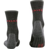 FALKE - TK2 Explore Wool Silk - Wandelsokken - Grijs Anthracite Melange - 1 Paar