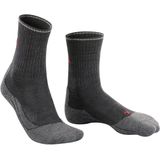 FALKE - TK2 Explore Wool Silk - Wandelsokken - Grijs Anthracite Melange - 1 Paar