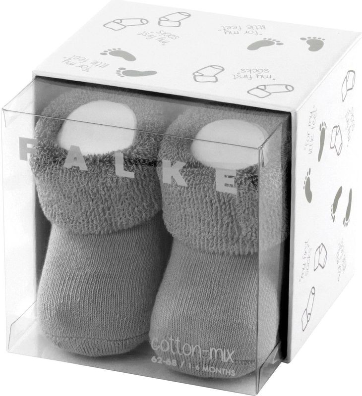 FALKE - Erstling - Sokken - Grijs - Katoen - 1 Paar