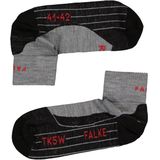 FALKE - TK5 Short - Wandelsokken - Grijs - Merinowol, Lichte Padding