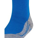 FALKE RU4 Hardloopsokken anti blaren, gemiddelde padding katoen sportsokken kinderen blauw - Maat 23-26