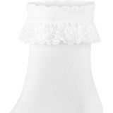 FALKE - Romantic Lace - Kindersokken - Wit - Maat 31-34