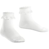 FALKE - Romantic Lace - Kindersokken - Wit - Maat 31-34