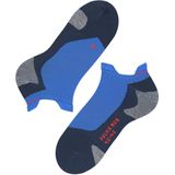 FALKE RU5 Race Invisible Hardloopsokken - Blauw Cobalt - 1 Paar - Functioneel Materiaal