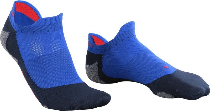 FALKE RU5 Race Invisible Hardloopsokken - Blauw Cobalt - 1 Paar - Functioneel Materiaal