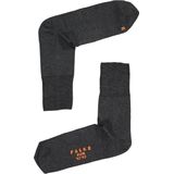 FALKE Cool Kick anatomische pluche zool functioneel garen sneakersokken unisex grijs - Maat 35-36