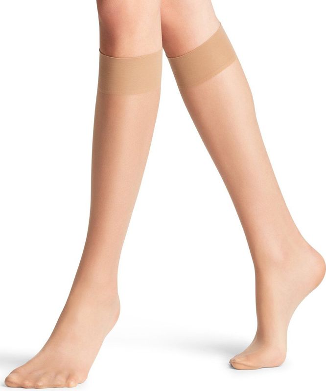FALKE - Seidenglatt - Knikousen - Huidskleur - 15 DEN - Dames