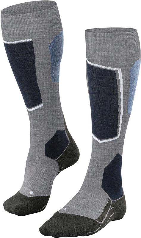 FALKE SK6 - Functioneel - Wol - Dames - Grijs