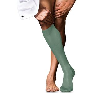 FALKE - No. 9 Pure Fil d Ecosse - Heren Kniekousen - Groen