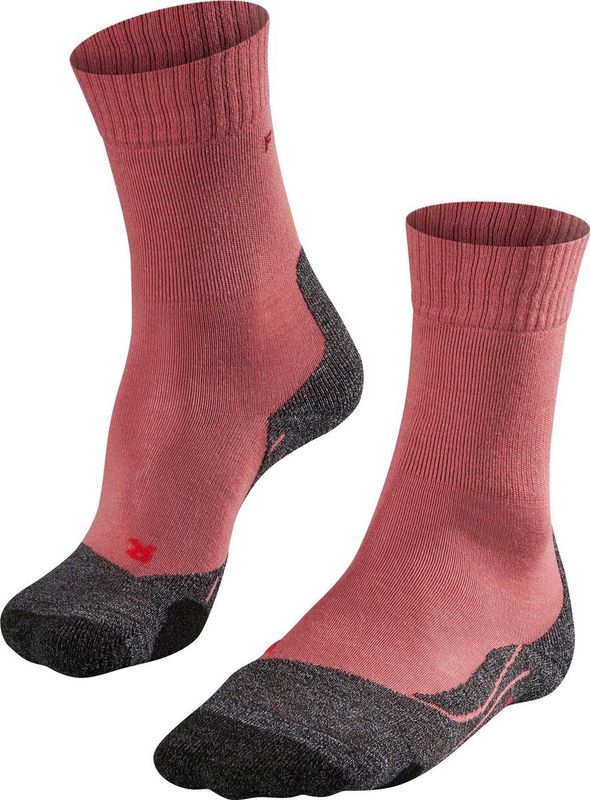FALKE - TK2 Explore - Wandelsokken - Rood - Merino Wol, Anti Blaren, Anti Zweet