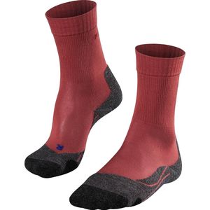 FALKE TK2 Explore Cool Wandelen anti blaren, anti zweet functioneel garen sportsokken dames rood