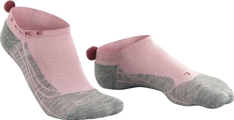 FALKE - GO2 Pompon - Golfsokken - Roze - Vochtafvoerende 3-laags constructie