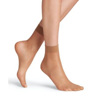 FALKE - Seidenglatt Pantykousjes - Beige - 15 DEN - Transparant - Glanzend