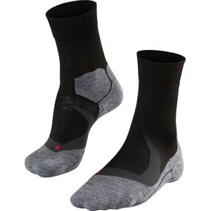 RU4 Cool - Wandelsokken - Gemiddelde Demping - 100% Synthetisch - Zwart