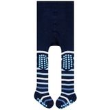 FALKE Multi Stripe knuffelzacht pluche Katoen maillot baby blauw - Maat 62-68