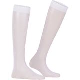 FALKE - Dot - Kniekousen - Wit - Transparant 15 DEN