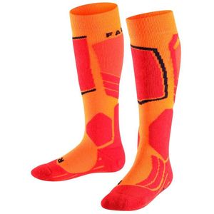 FALKE - SK2 - Skisokken - Oranje - Warm Dik Wol - Functioneel Materiaal