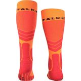 FALKE SK2 Skisokken anti blaren, medium padding merinowol sportsokken kinderen oranje
