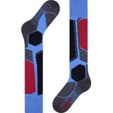 FALKE SK1 Thermosokken - Zwart Blauw - Wol Zijde - Kniehoog