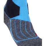 FALKE SK1 Thermosokken - Zwart Blauw - Wol Zijde - Kniehoog