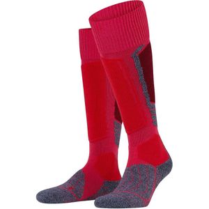 FALKE - SK1 - Skisokken - Rood - Wol en Zijde, Maat 35-36
