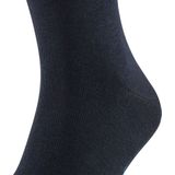 FALKE Cosyshoe antislip noppen merinowol huissokken pantoffels heren blauw