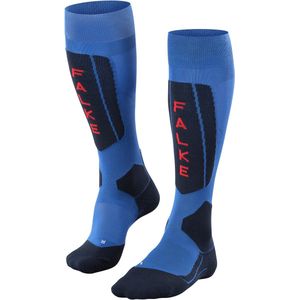 FALKE SK5 Thermosokken - Wit Blauw Zwart Oranje - Zijde - 1 Paar