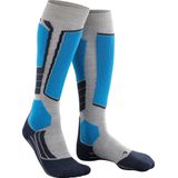 FALKE - SK2 Wool - Skisokken - Grijs - Merinowol, Medium Polstering
