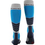 FALKE - SK2 Wool - Skisokken - Grijs - Merinowol, Medium Polstering