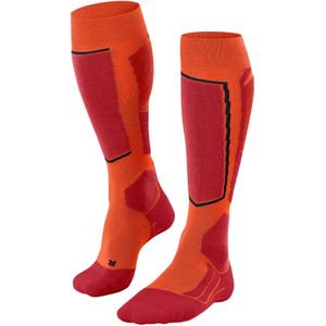 FALKE - SK2 Wool - Skisokken - Oranje - Merinowol, Medium Polstering