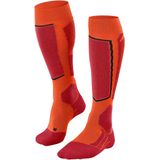 FALKE - SK2 Wool - Skisokken - Oranje - Merinowol, Medium Polstering