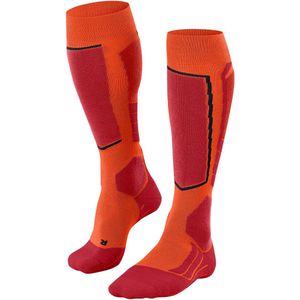 FALKE - SK2 Wool - Skisokken - Oranje - Merinowol, Medium Polstering